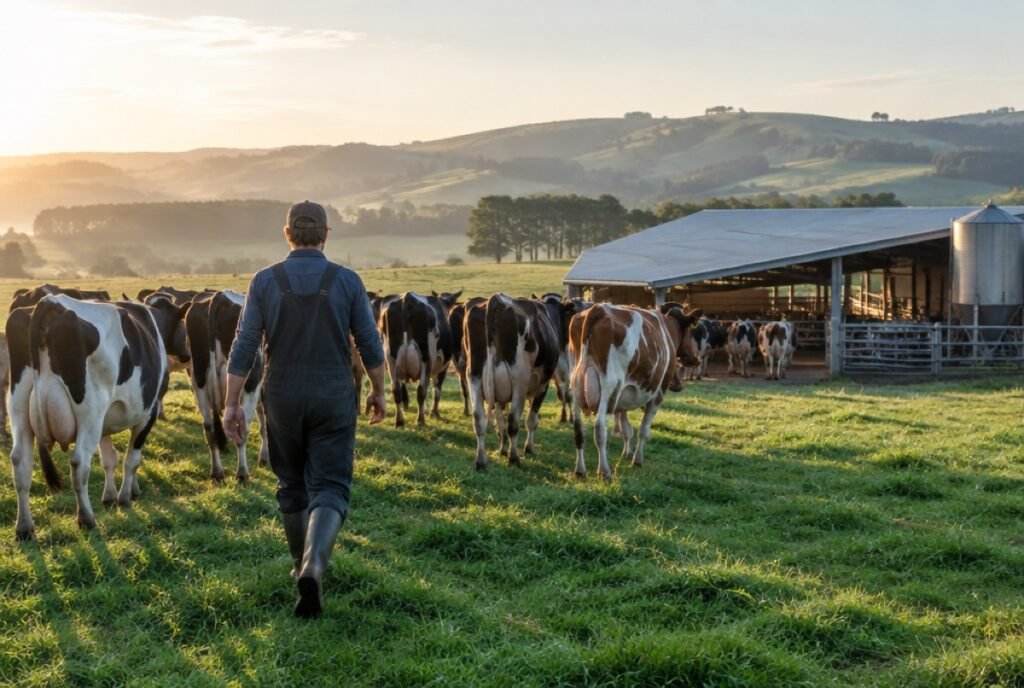 Dairy Farm Jobs in New Zealand 2026: Pay, Work Visa and How to Apply Dairy Farm Jobs in New Zealand 2026: Pay, Work Visa and How to Apply